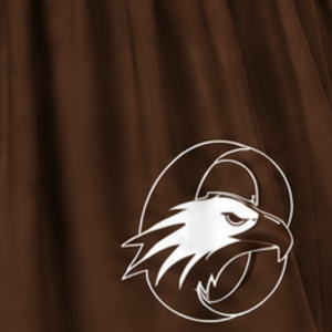 Jupe de cheerleading marron foncé plissée, jupe d'uniforme athlétique avec bordure rayée, tenue de performance d'équipe, vêtements de sport personnalisés - Product Image 4