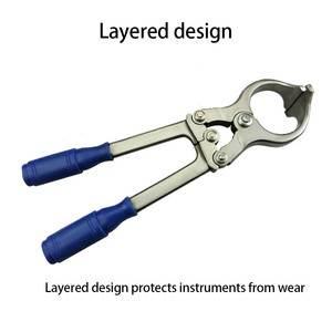 HOL SALE Boutique Stainless Steel Burdizzo Castration Forceps Bloodless <b>Pliers</b> <b>SET</b> DENTRIC IMPLANTS Veterinary Products Reusable - Product Image 2