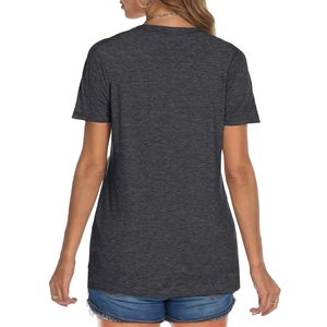 Camiseta Personalizada para Mujer - 100% Algodón Transpirable Ecológico, Camiseta Casual de Manga Corta para Verano, Hecha en Bangladesh - Product Image 4