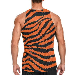 Débardeur Homme Personnalisé pour Gym et Fitness, Gilet Sans Manches Respirant en Coton, Tenue d'Entraînement, Service d'Échantillons OEM ODM Disponible - Product Image 3