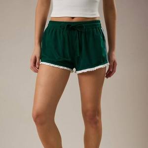 Nouveau pantalon de jogging pour femme, design tendance, taille mi-haute, avec volants, respirant, écologique, 100% coton, taille élastique, personnalisable avec logo - Product Image 4