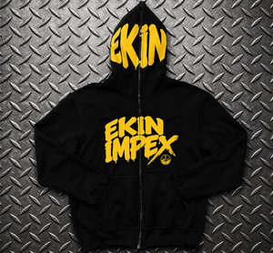 Custom Design Puff Printing Streetwear Oversized Heavyweight Zip up Hoodie Men's Sweatshirts Full <b>Face</b> Zip Hoodie Manufacturers - Product Image 1