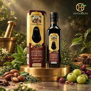 Aceite Capilar Herbal Natural, 100 Hierbas, 30 Vitaminas, Fórmula Botánica Enriquecida con Vitaminas, Cuidado Nutritivo para el Cabello, Textura Ligera - Product Image 4