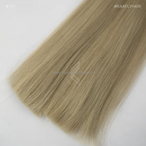 Extensiones de cabello humano Rubio natural Punta de queratina Extensión de cabello humano para mujeres - Product Image 2