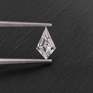 Diamante moderno de corte cometa, cultivado en laboratorio, certificado por IGI, color EF, VVS VS, forma elegante, suelto, para pendientes. - Product Image 5