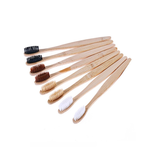 Cepillo de dientes de bambú biodegradable ecológico con mango suave de fácil agarre Características naturales de larga duración para uso familiar en hoteles - Product Image 5