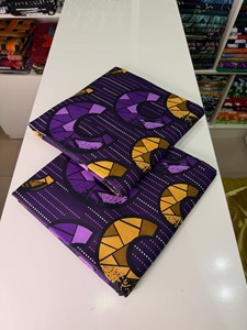 Tissu en coton imprimé Ankara africain vibrant pour la confection de vêtements, les loisirs créatifs et la mode – Tissu Ankara de qualité supérieure pour la couture et le patchwork - Product Image 3