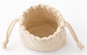 Bolsa de Algodón Natural de Primera Calidad con Cordón y Diseño de Hoja Bordada para Joyas y Regalos - Product Image 4