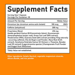 Complément Alimentaire en Capsules Tout-en-un pour Adultes : Réduit les Envies, Favorise la Satiété, Brûleur de Graisse, Suppresseur d'Appétit – Formule du Fabricant - Product Image 4