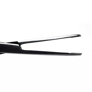 Pinzas Kelly para Arterias Certificadas ISO de 14.5cm, Instrumentos Quirúrgicos de Acero Inoxidable de Alta Calidad, Pinzas Hemostáticas Rectas y Curvas - Product Image 2