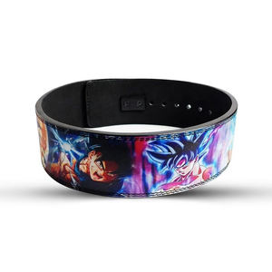 Ceinture de musculation réglable en cuir Anime Lever, épaisseur 10-13 mm, pour musculation, fitness et exercices de gym - Product Image 1