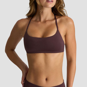 Nouveau soutien-gorge de sport pour femmes, collection 2026, design personnalisé, dos nu, haute résistance, rembourré, tricoté, col en U, respirant - Product Image 6