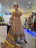 Robes afghanes Kuchi aux dernières tendances, prix de gros, richement brodées, longueur cheville, respirantes, robes décontractées pour femmes