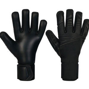 Gants de gardien de but en latex, adhérence forte, design flexible, séchage rapide, fermeture auto-agrippante pour un mouvement facile, meilleure prise du ballon - Product Image 1