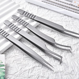 High Precision Stainless Steel Different <b>Lash</b> Tweezers Professional Eyelash Tweezers Beauty SPA Salons By Dentavex Corporation - Product Image 5
