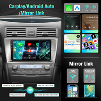 Carplay Android Auto pemutar Multimedia mobil, Radio mobil untuk Toyota Camry 2006-2011, pemutar Multimedia DSP 5G WIFI, Head Unit