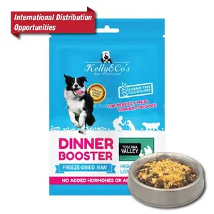 Wild taste High quality Kelly and Co Freeze-dried pet food topper Dog Food OEM