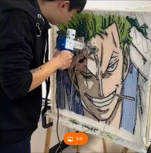 2 in 1 <strong>Rug</strong> Gun Cut Pile <strong>Hand</strong> Tufting Gun Machine, Cobble Tufting Machine for <strong>Rug</strong> - Product Image 3