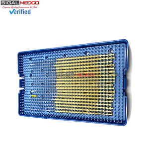 Kit de micro-dissection droit avec support, 19 pièces, ensemble d'instruments chirurgicaux professionnels, dissection de haute précision en acier inoxydable - Product Image 5