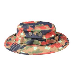 Sombrero de Pesca Tipo Bucket con Protección de Cuello Ajustable, Camuflaje, Táctico, de Corduroy, Tejido Impermeable de Grado Militar NIR - Product Image 2