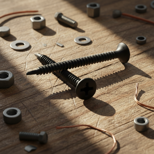 Vis autotaraudeuses industrielles en acier au carbone, classe 4.8 6.8, métriques/pouces, à tête fraisée Torx, filetage grossier, 3.0-6.0mm, anti-éclatement - Product Image 1