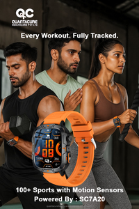 2025 Đồng hồ thông minh theo dõi sức khỏe cho nam fn05 qx12 Đồng hồ thông minh màn hình LED TFT 1.96 HD Đèn pin gọi điện thoại BT vc30f HR BP SpO2 silicon ngoài trời - Product Image 6