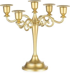 Royal Aluminum Candelabra Centerpiece for Wedding Reception Dining Table and Hotel Decoration Purpose - Product Image 1