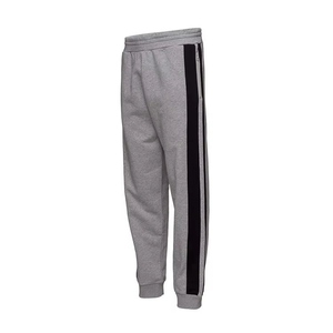 Ensemble de survêtement d'hiver personnalisé en gros pour homme, grande taille, respirant, 100 % coton, 2 pièces, couleur unie - Product Image 2