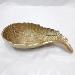 Tazón Decorativo de Aluminio de Calidad Superior Estilo Dubái, Forma de Alas de Ángel, para Servir Frutos Secos, al Precio Más Bajo - Product Image 1