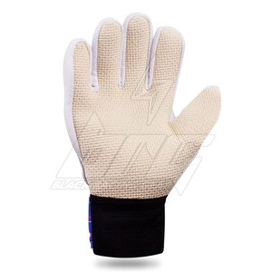 Football Goalkeeper <b>Gloves</b> German Latex Palm High Grip Customized Match Training Finger Guard Breathable Soccer Wholesale - Product Image 4