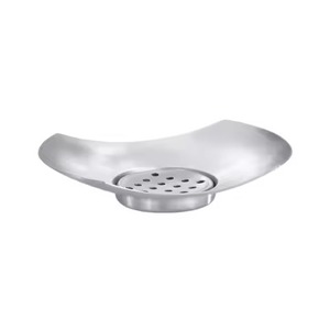 Free Standing Modern Design Stainless Steel Round <b>Soap</b> Dish Polished Metal Bathroom Accessory Hotel Pedestal <b>Soap</b> <b>Holder</b> - Product Image 2