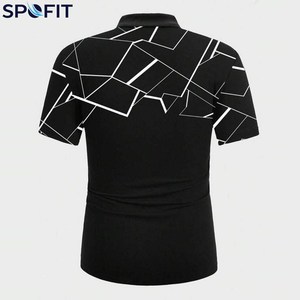 Nuevo Polo Personalizado para Hombre, Diseño a Medida, Moda Masculina, Casual, Verano, Manga Corta, Polos Personalizados para Hombre - Product Image 3