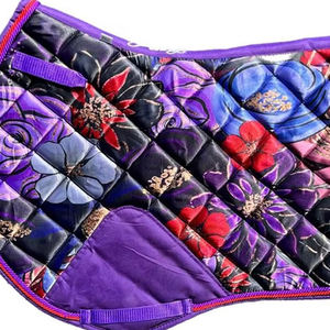 Tapis de selle d'équitation en satin de coton - Légers, confortables, de haute qualité, séchage rapide, fabriqués au Pakistan - Product Image 2