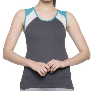 เสื้อกล้ามผู้หญิงระบายอากาศได้ดี แบรนด์ส่วนตัว น้ำหนักเบา ขายส่ง ยอดขายดีที่สุด เสื้อกล้ามออกกำลังกายสำหรับผู้หญิง - Product Image 1