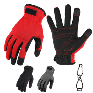 Industrial Safety <b>Gloves</b> Double Palm Soft Cotton Liner Waterproof Breathable Buckle Closure Working <b>Driving</b> <b>Gloves</b> <b>for</b> <b>Men</b> - Product Image 6