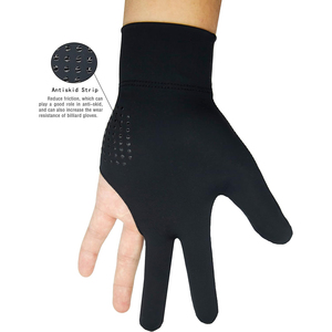 Guantes de Snooker de Nailon y Poliéster, Impermeables, de Secado Rápido, Duraderos, Transpirables, de Tres Dedos - Product Image 4