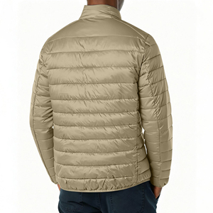 Custom Men Puffer <b>Bubble</b> Jacket Winter Warm Lightweight Padded <b>Coat</b> Wind Resistant Outdoor Streetwear OEM ODM Wholesale Supplier - Product Image 6