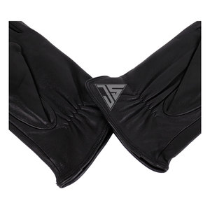 Gants d'hiver en cuir pour hommes, épais, avec couche supérieure en cachemire, en peau de mouton, coupe-vent, chauds, pour la conduite, l'équitation, compatibles avec les écrans tactiles - Product Image 3