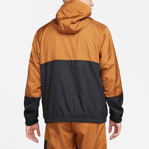 Veste softshell unisexe marine à capuche avec Gore-Tex, résistante à l'eau, manches longues, coupe classique, longueur normale, pour la randonnée - Product Image 5