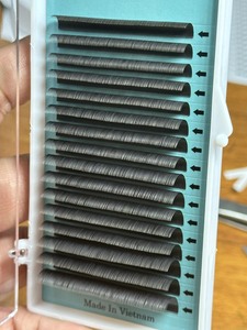 Factory-Produced Easy <b>Model</b> Individual Eyelash Extensions 15mm Length 0.15 0.20 0.25mm Single Lashes Vietnam Packaged Boxes - Product Image 3