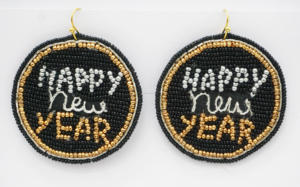 Nouveau style Boucles d'oreilles brodées à la main pour les femmes Bijoux à la mode au meilleur prix du fabricant Vente en gros disponible - Product Image 2