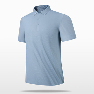 Men's Solid Color <b>Half</b> Sleeve <b>Shirt</b> Polyester/Cotton Blend Breathable Casual Design <b>Button</b> Collar Regular Fit High Street Jersey - Product Image 1