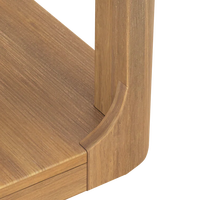 Grande table basse rectangulaire moderne en bois massif pour petits espaces, solutions de rangement pratiques, montage facile, personnalisable