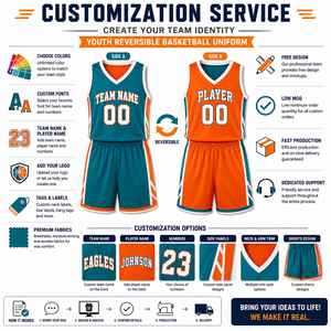 Uniforme de Baloncesto Reversible Personalizado para Adultos, Conjunto de Camiseta de Doble Cara, Transpirable, con Patrón de Puntos, Secado Rápido, Ropa Deportiva - Product Image 5