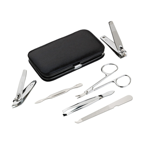 Professional Luxurious Stainless Steel 7 in 1 Manicure & Pedicure Kit Complete <b>Nail</b> Care <b>Set</b> for Hands & Feet - Product Image 3