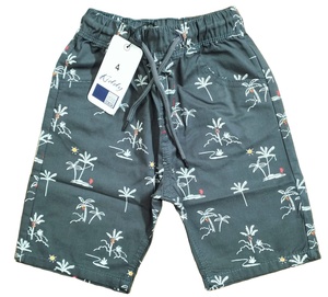 Nouveau design pantalon court pour garçon 4-10 ans short décontracté à poches élastiques avec décoration à motifs pour une impression globale - Product Image 6
