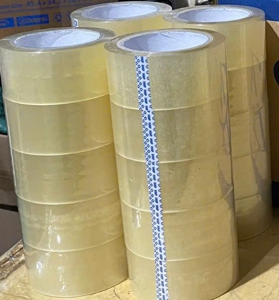 Wholesale Acrylic Pressure Sensitive Waterproof BOPP Self Adhesive Packing Tape 48mm/50mm/60mm Customizable Dimensions
