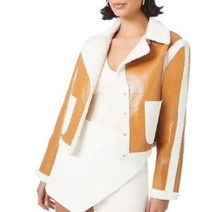 Chaqueta de Motocicleta de Cuero Genuino de Alta Calidad para Mujer BRUIT INTERNATIONALS - Diseño Clásico Transpirable de Invierno - Product Image 1