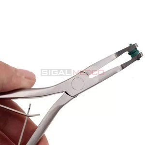 Pince manuelle de qualité chirurgicale pour le retrait de couronnes et bridges, en acier inoxydable allemand, instrument dentaire chirurgical à double ressort pour articulations laparoscopiques - Product Image 5