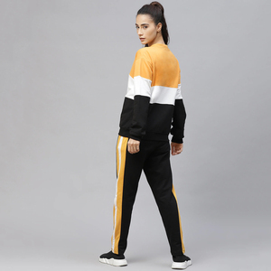Ensemble de survêtement en polaire pour femme, hiver, couleur unie, haut à capuche à manches longues, pantalon de survêtement assorti, vêtements de sport décontractés, course à pied, gym, sportswear - Product Image 3